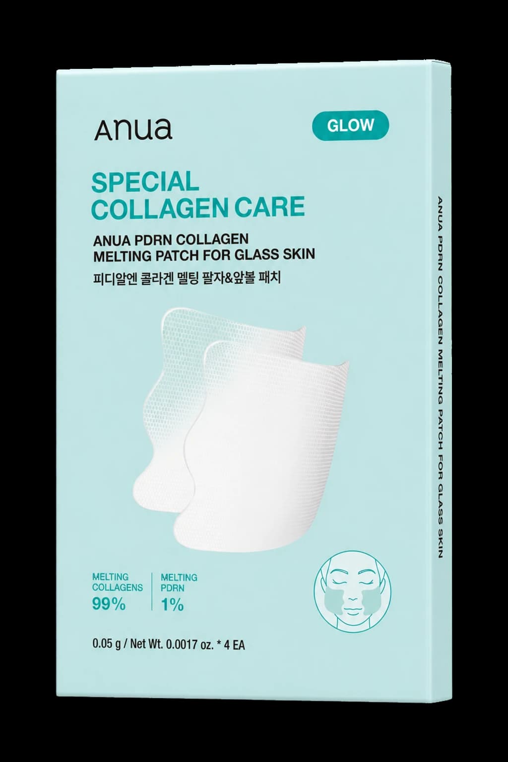 Anua PDRN Collagen Melting Patch For Glass Skin 4ea