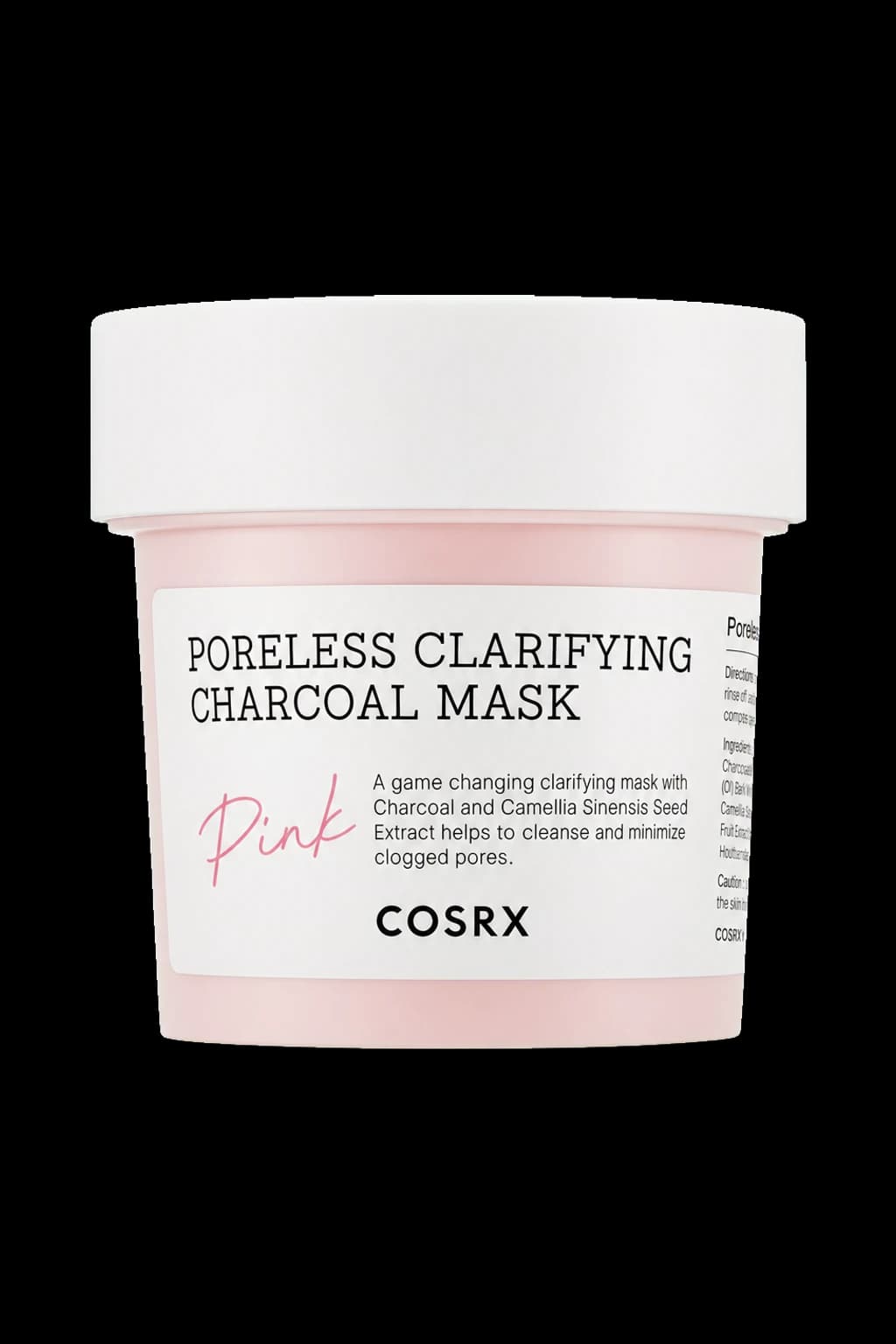 COSRX Poreless Clarifying Charcoal Mask Pink