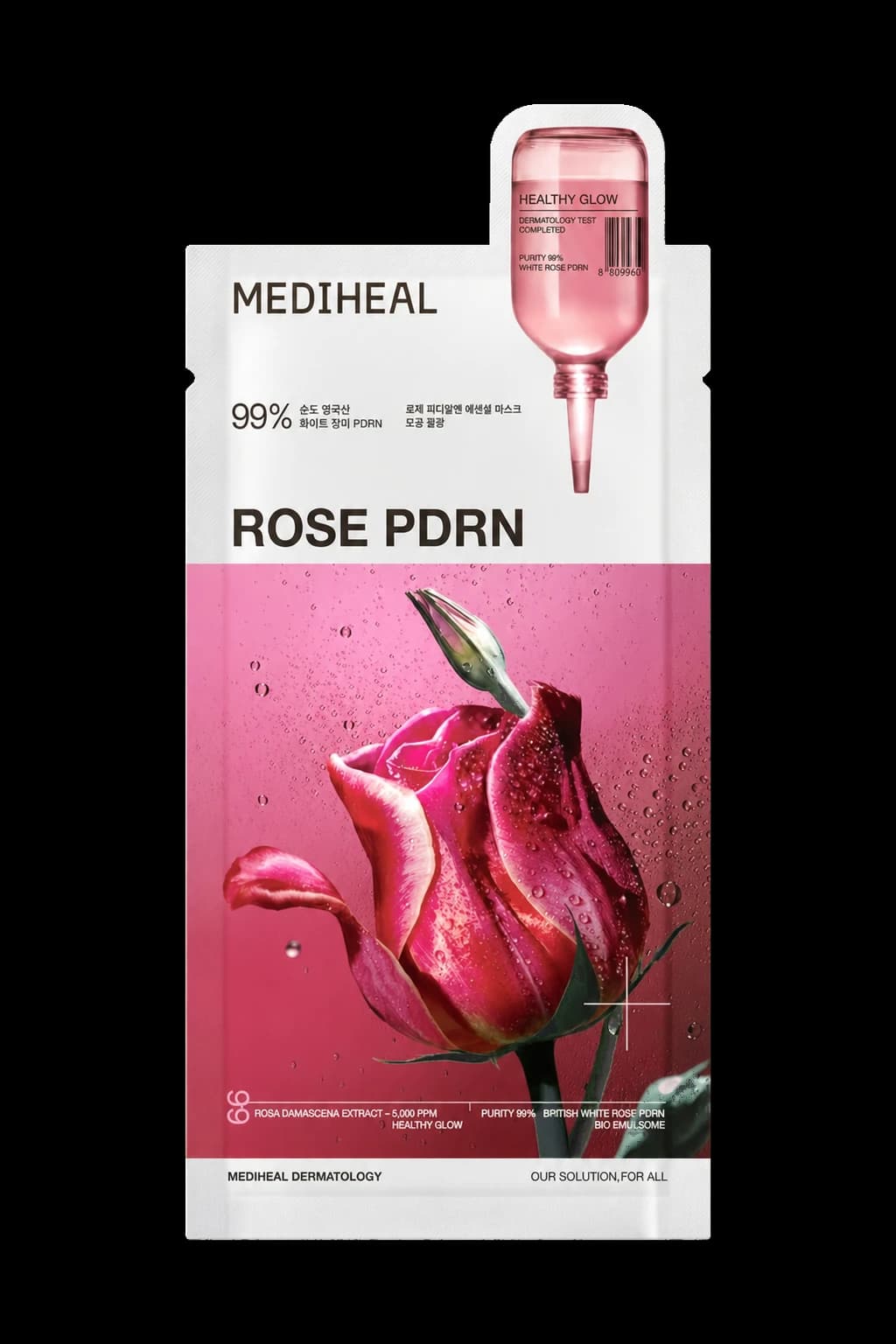 Mediheal Rose PDRN Essential Mask Healthy Glow