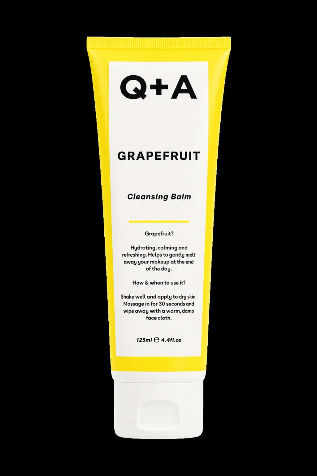 Q+A Grapefruit Cleansing Balm