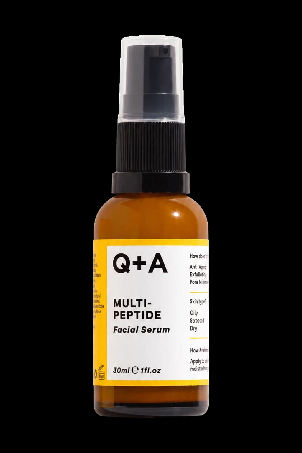 Q+A Multi-Peptide Facial Serum