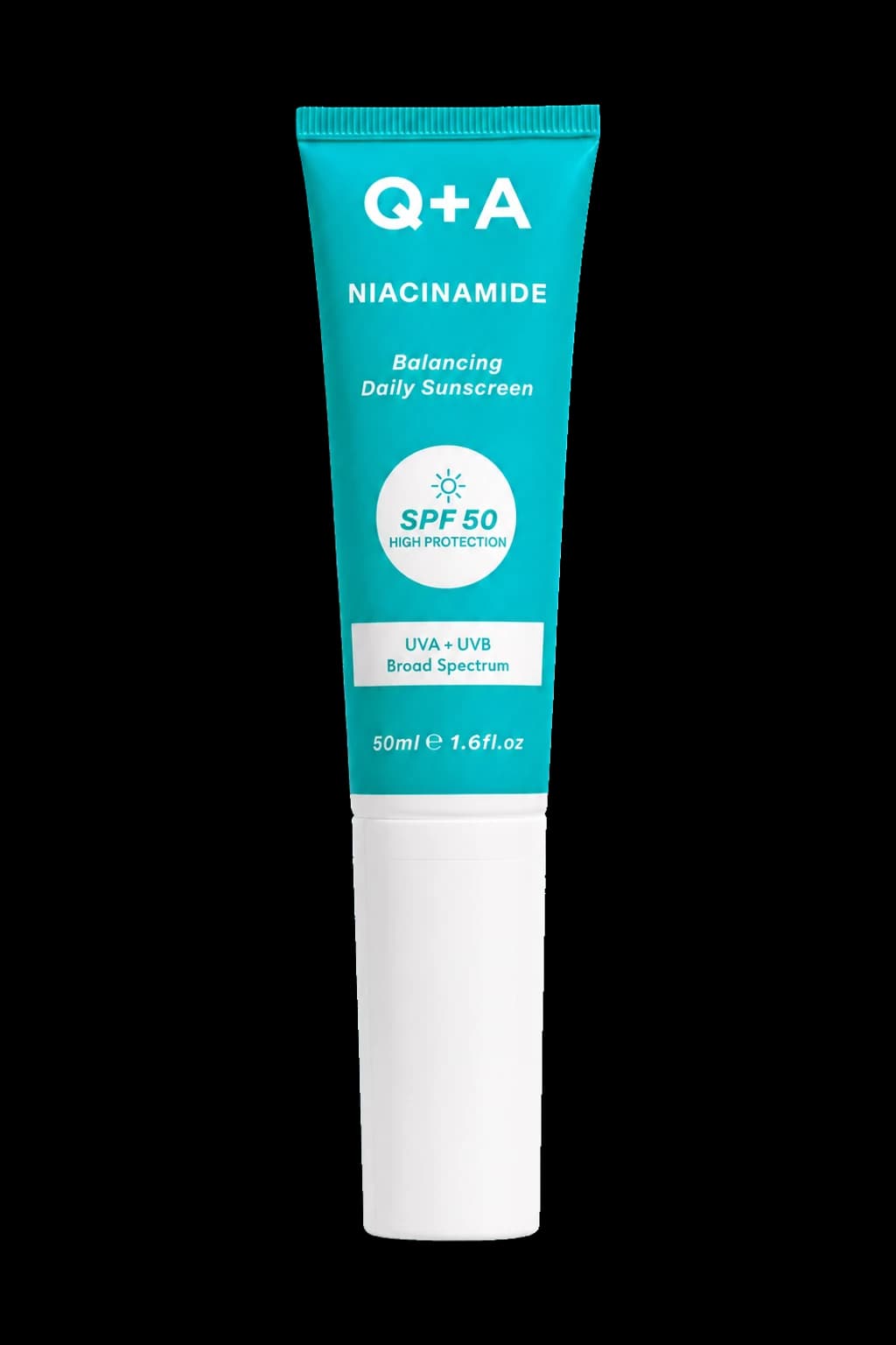 Q+A Niacinamide SPF 50 Balancing Daily Sunscreen