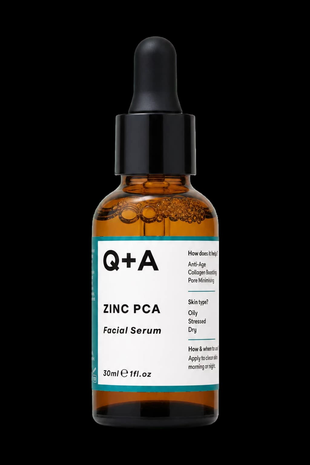 Q+A Zinc PCA Facial Serum