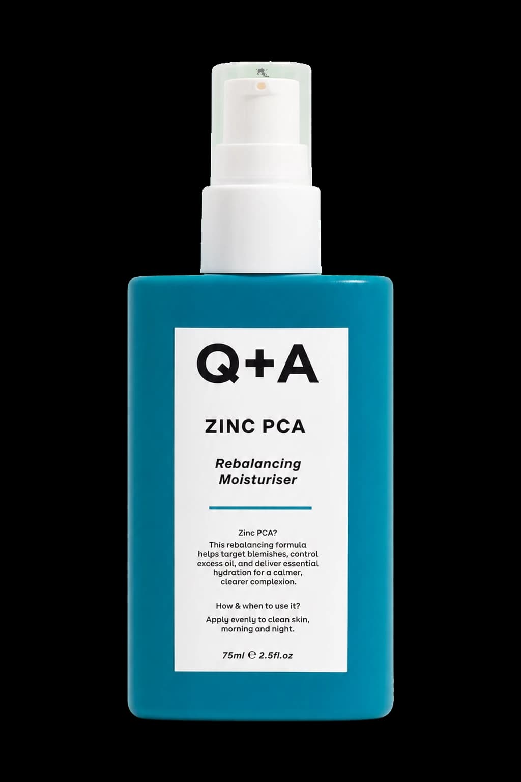 Q+A Zinc PCA Rebalancing Moisturiser