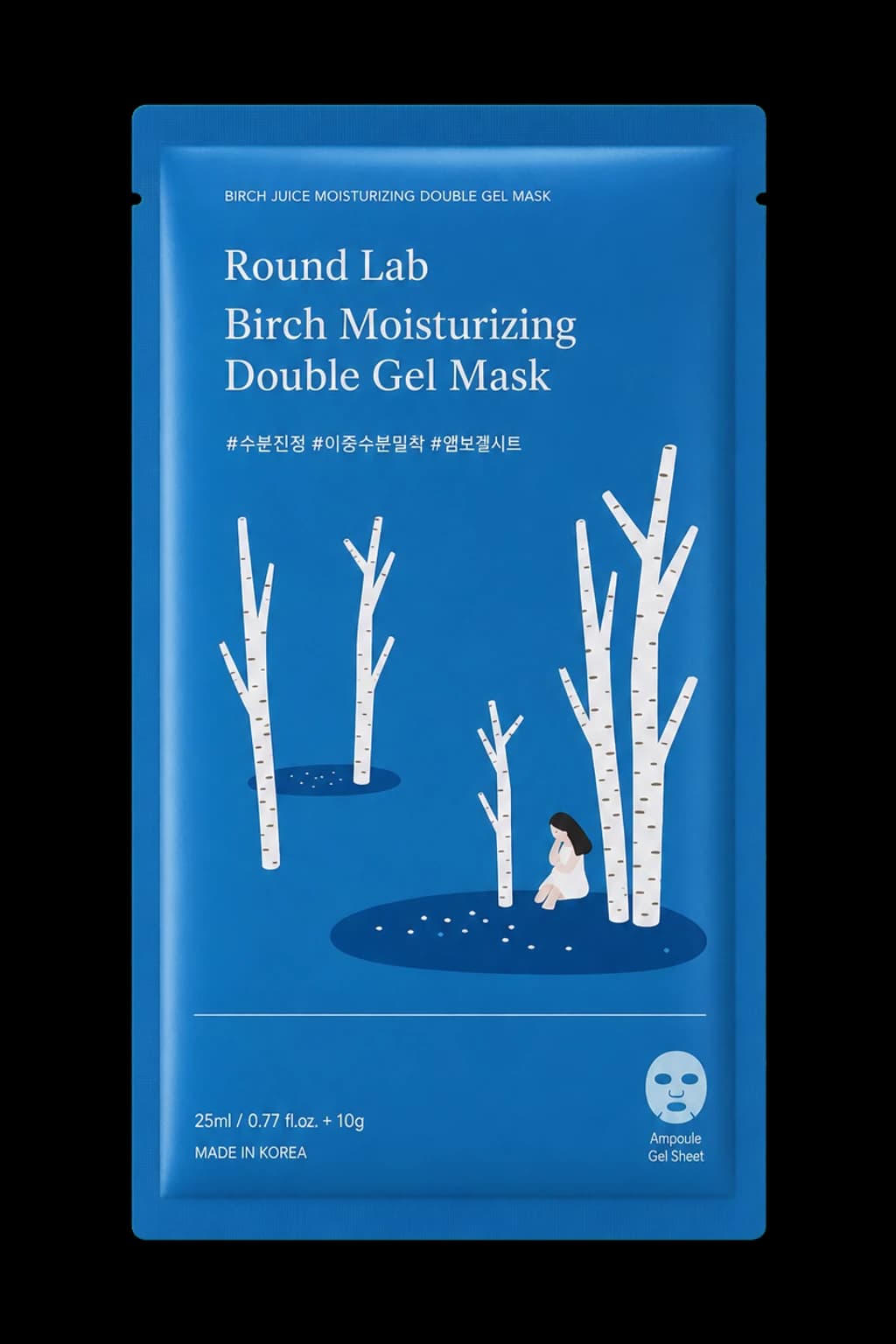 Round Lab Birch Moisturizing Double Gel Mask