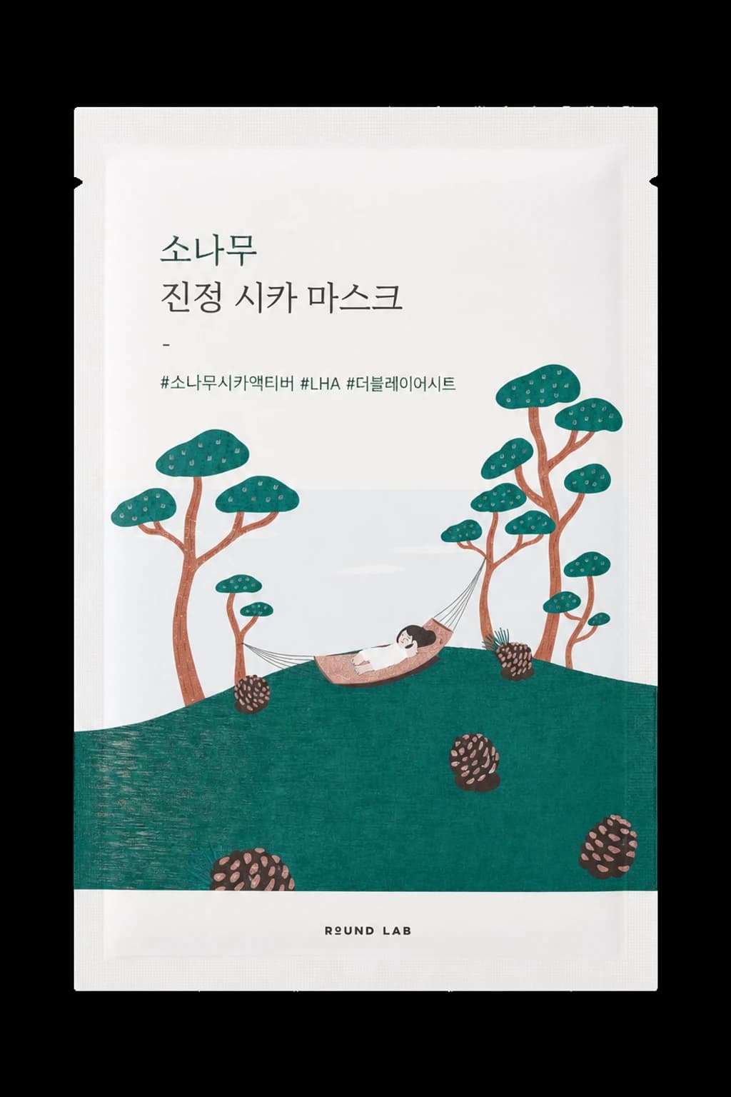 Round Lab Pine Calming Cica Sheet Mask