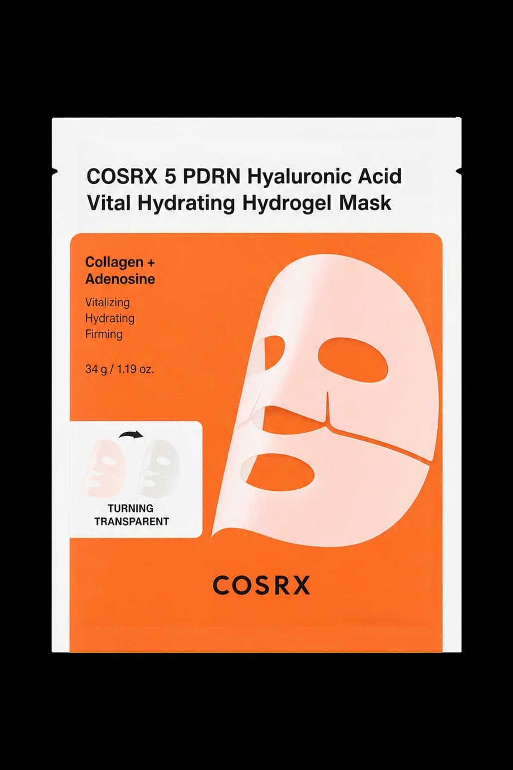 COSRX COSRX 5 PDRN Hyaluronic Acid Vital Hydrating Hydrogel Mask