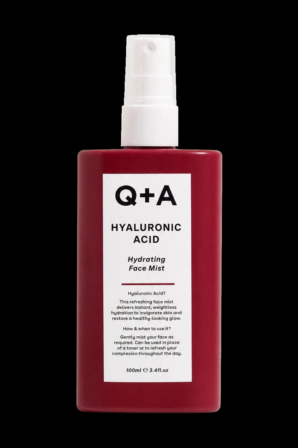 Q+A Hyaluronic Acid Hydrating Face Mist