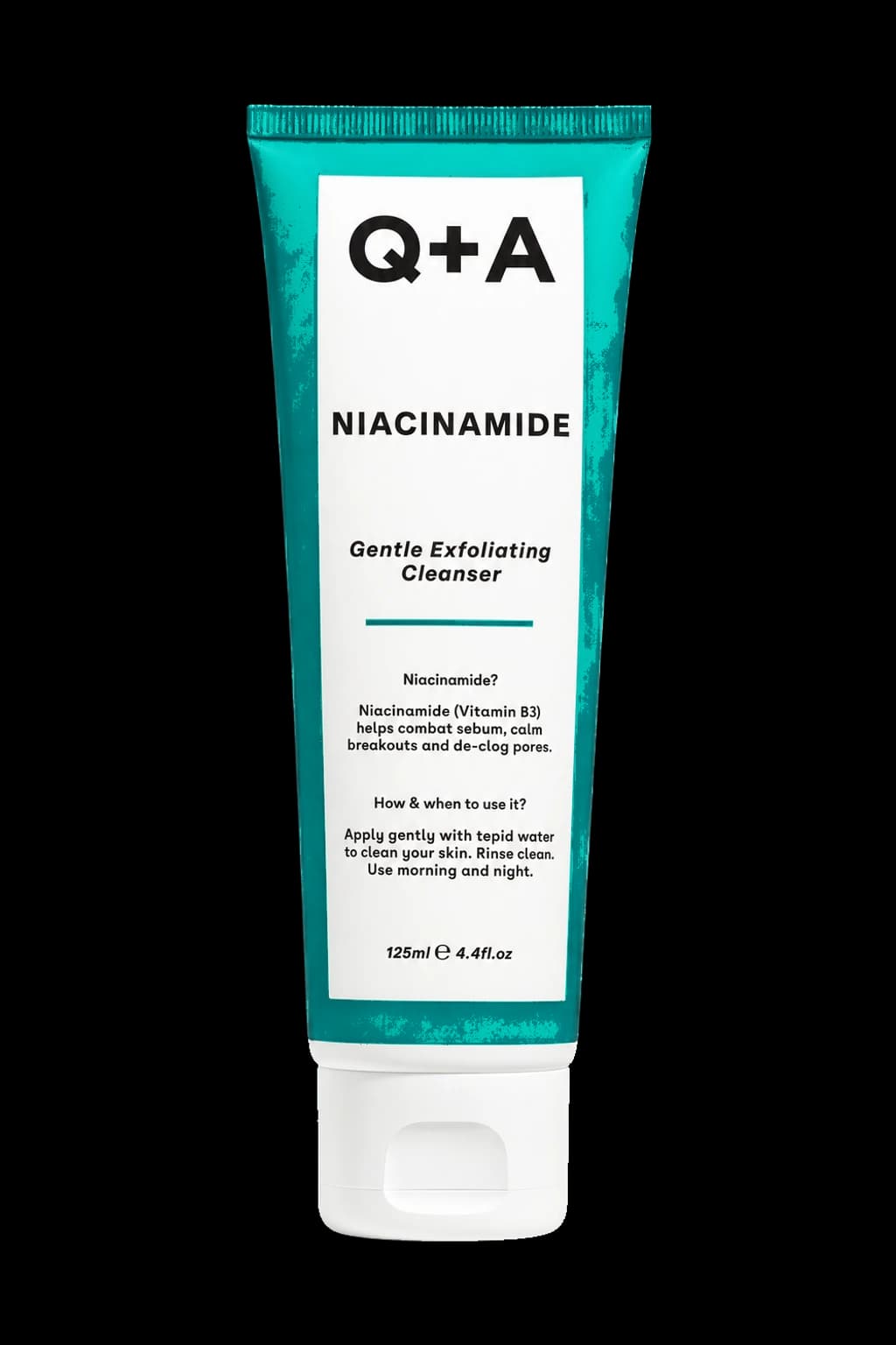 Q+A Niacinamide Gentle Exfoliating Cleanser