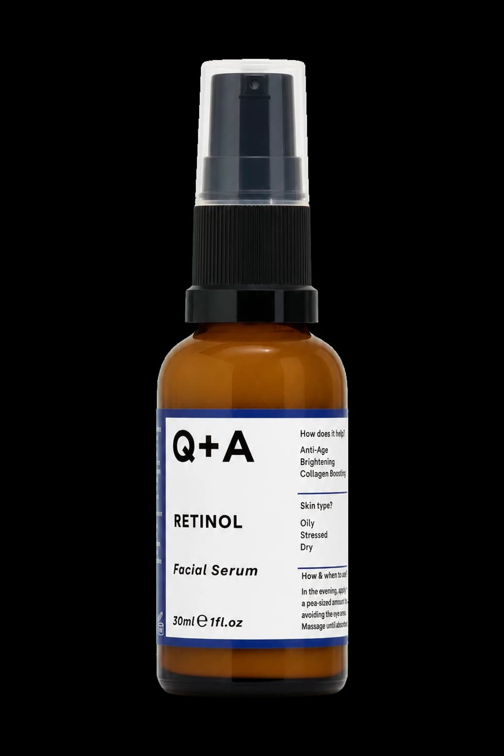 Q+A Retinol Facial Serum
