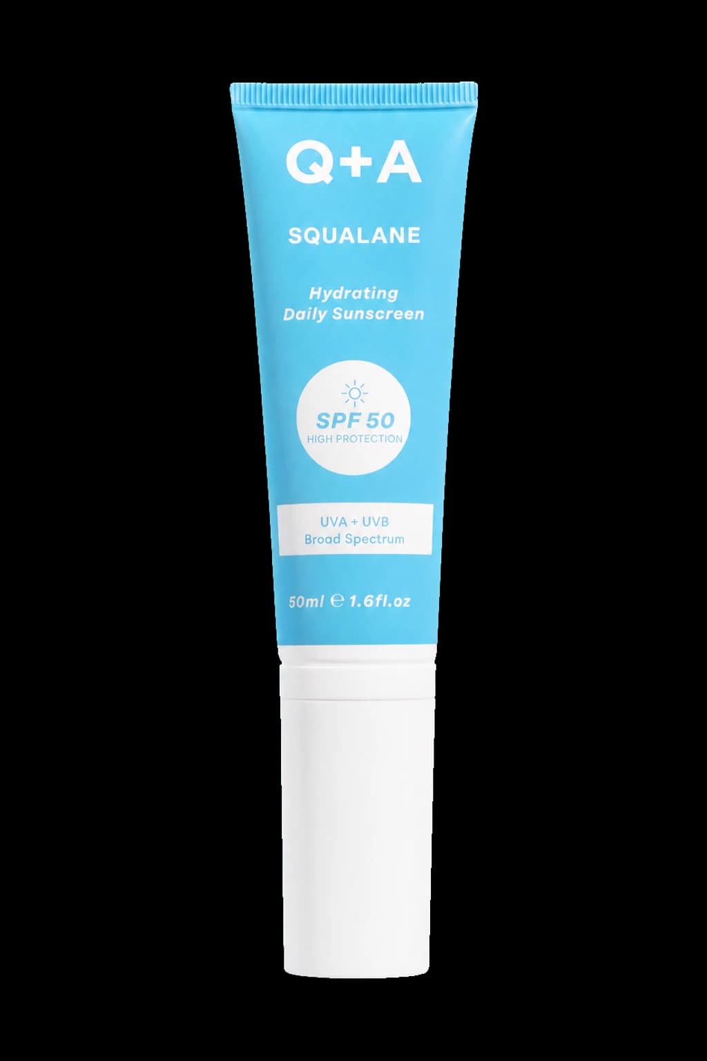 Q+A Squalane SPF 50 Hydrating Daily Sunscreen