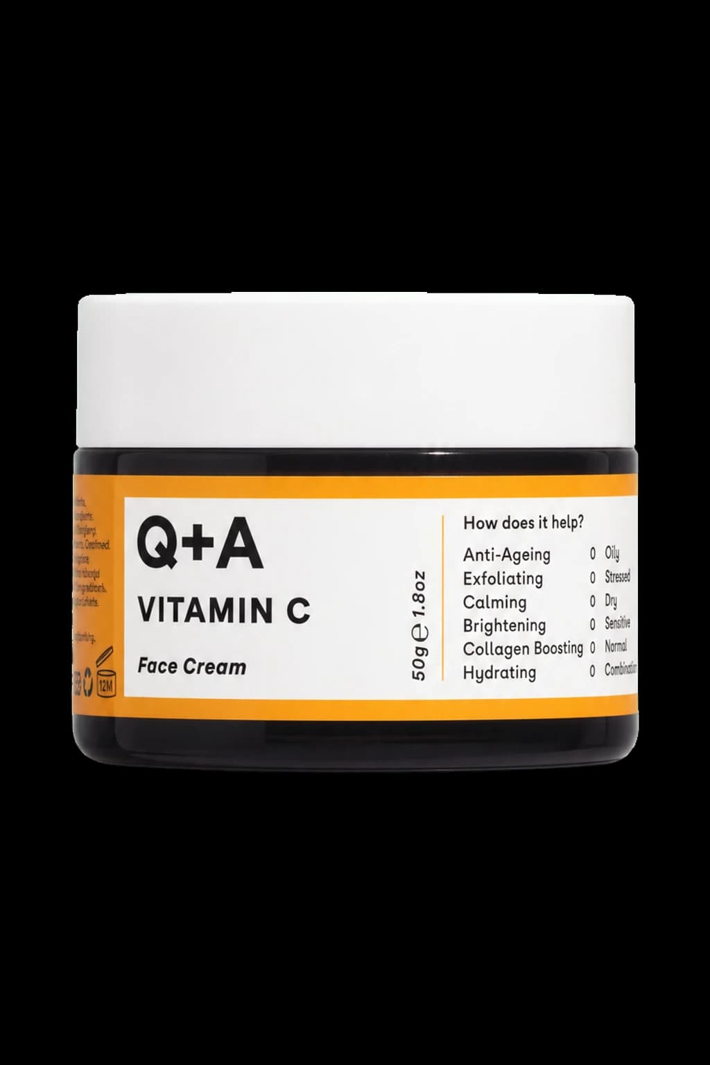 Q+A Vitamin C Radiance Face Cream