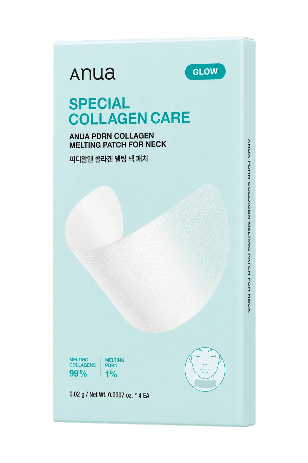 Anua PDRN Collagen Melting Patch For Neck 4ea