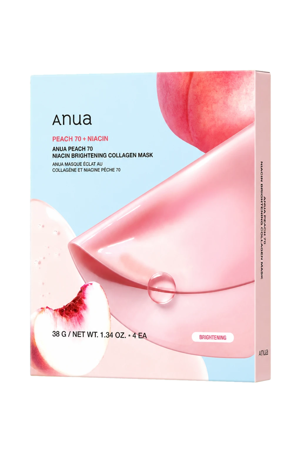 Anua Peach 70 Niacin Brightening Collagen Mask