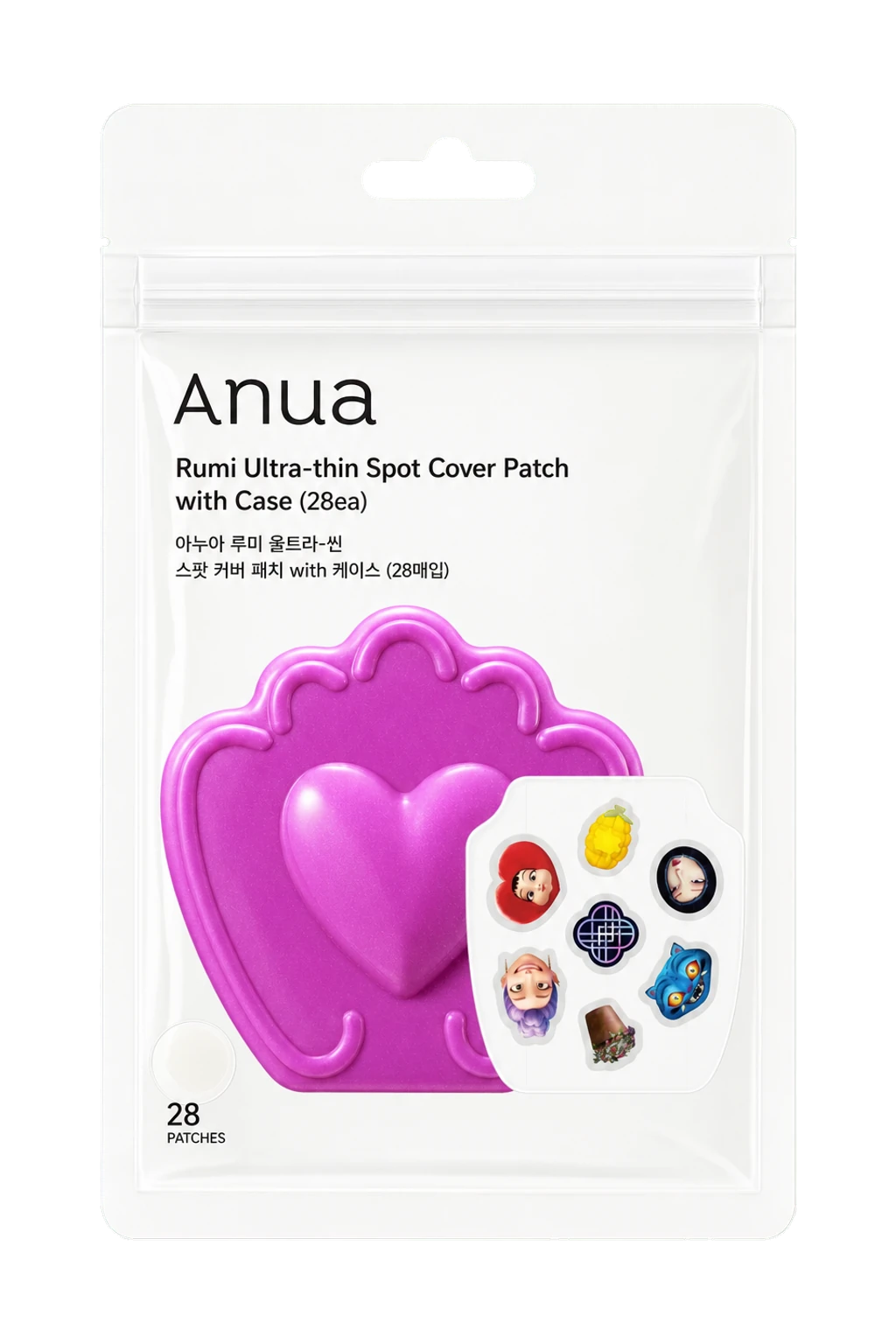 Anua Rumi Ultra-thin Spot Cover Patch with Case (28ea)