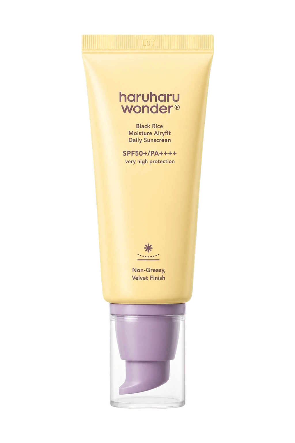 Haruharu Wonder Black Rice Moisture Airyfit Daily Sunscreen SPF50+