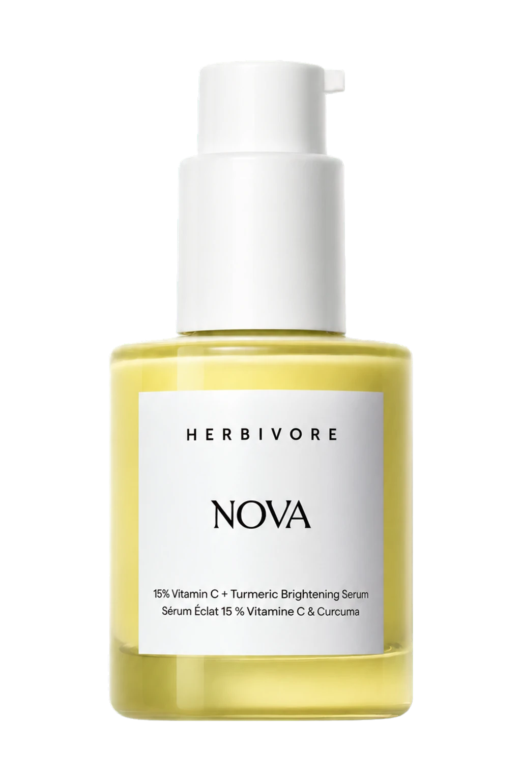 Herbivore NOVA 15% Vitamin C + Turmeric Brightening Face Serum