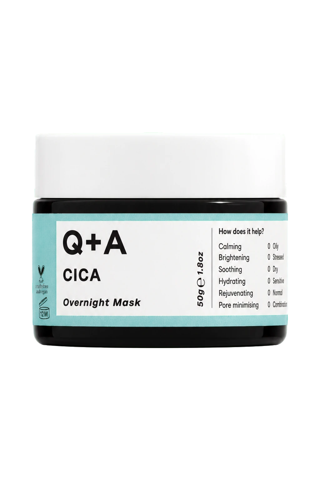 Q+A Cica Overnight Mask