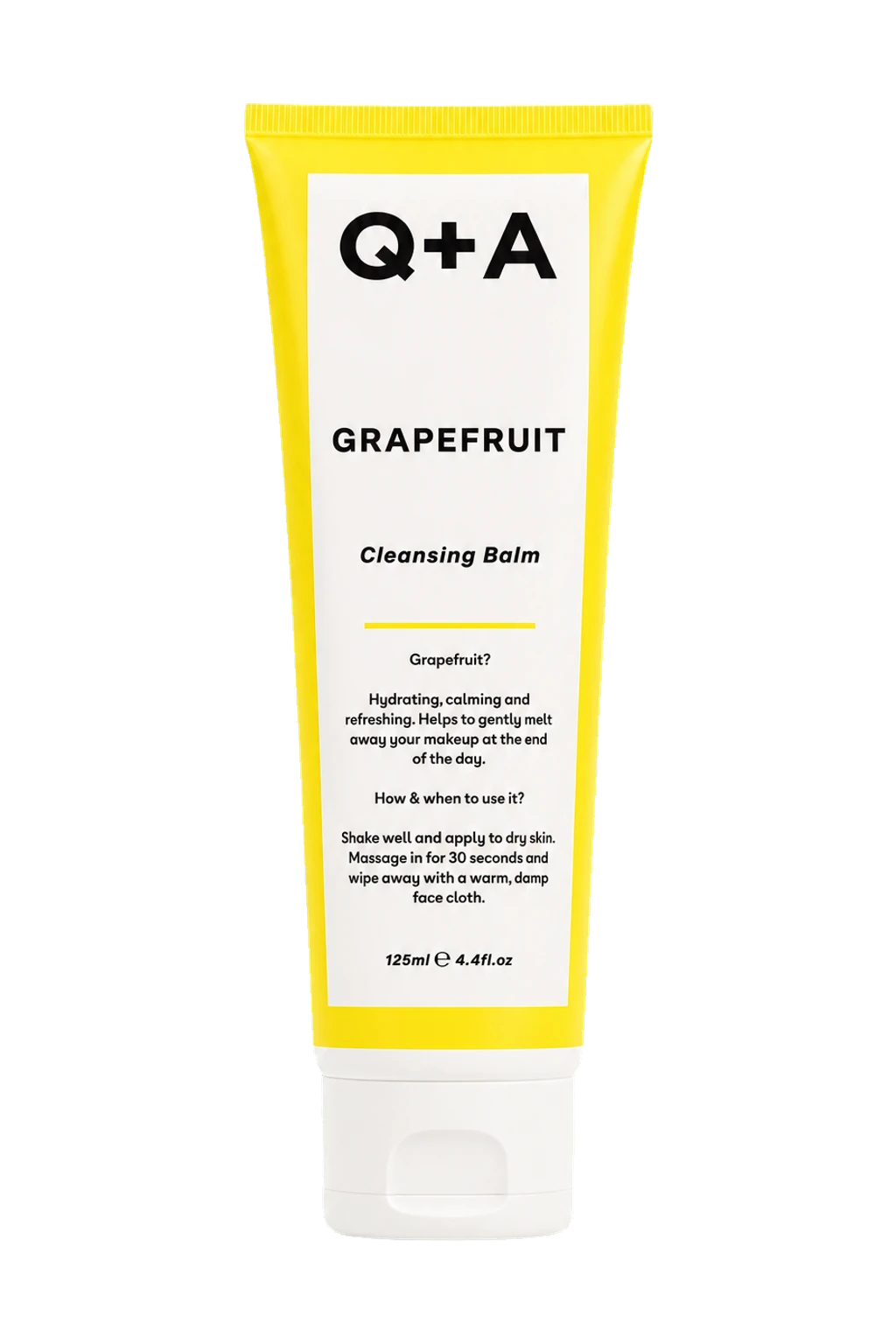 Q+A Grapefruit Cleansing Balm