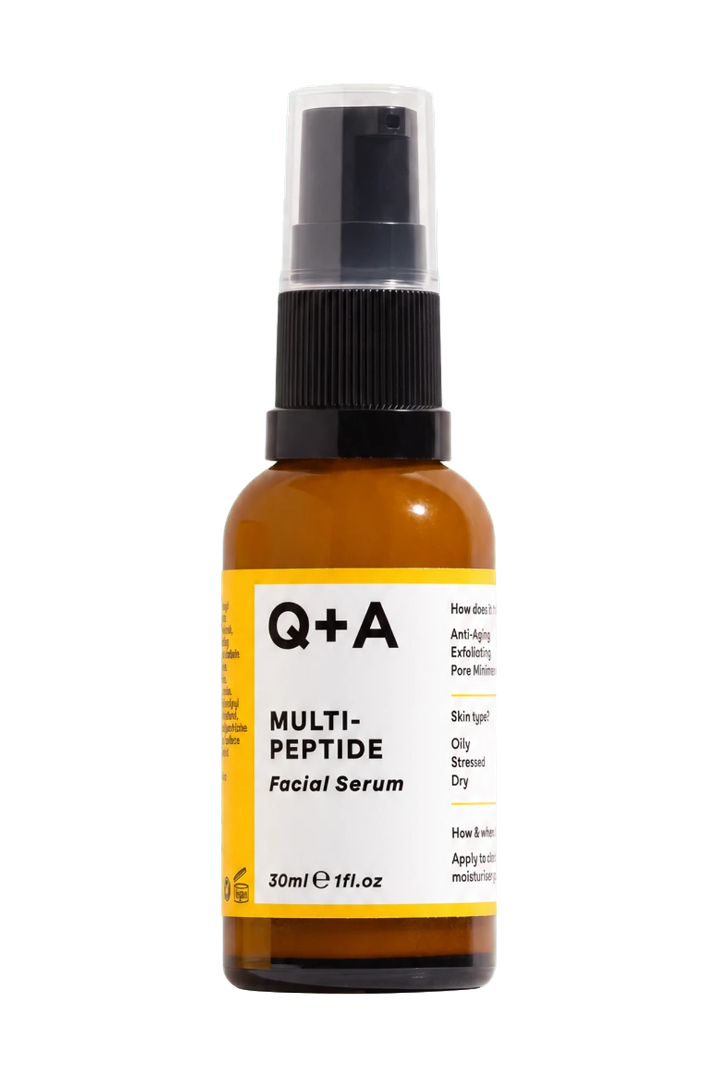 Q+A Multi-Peptide Facial Serum