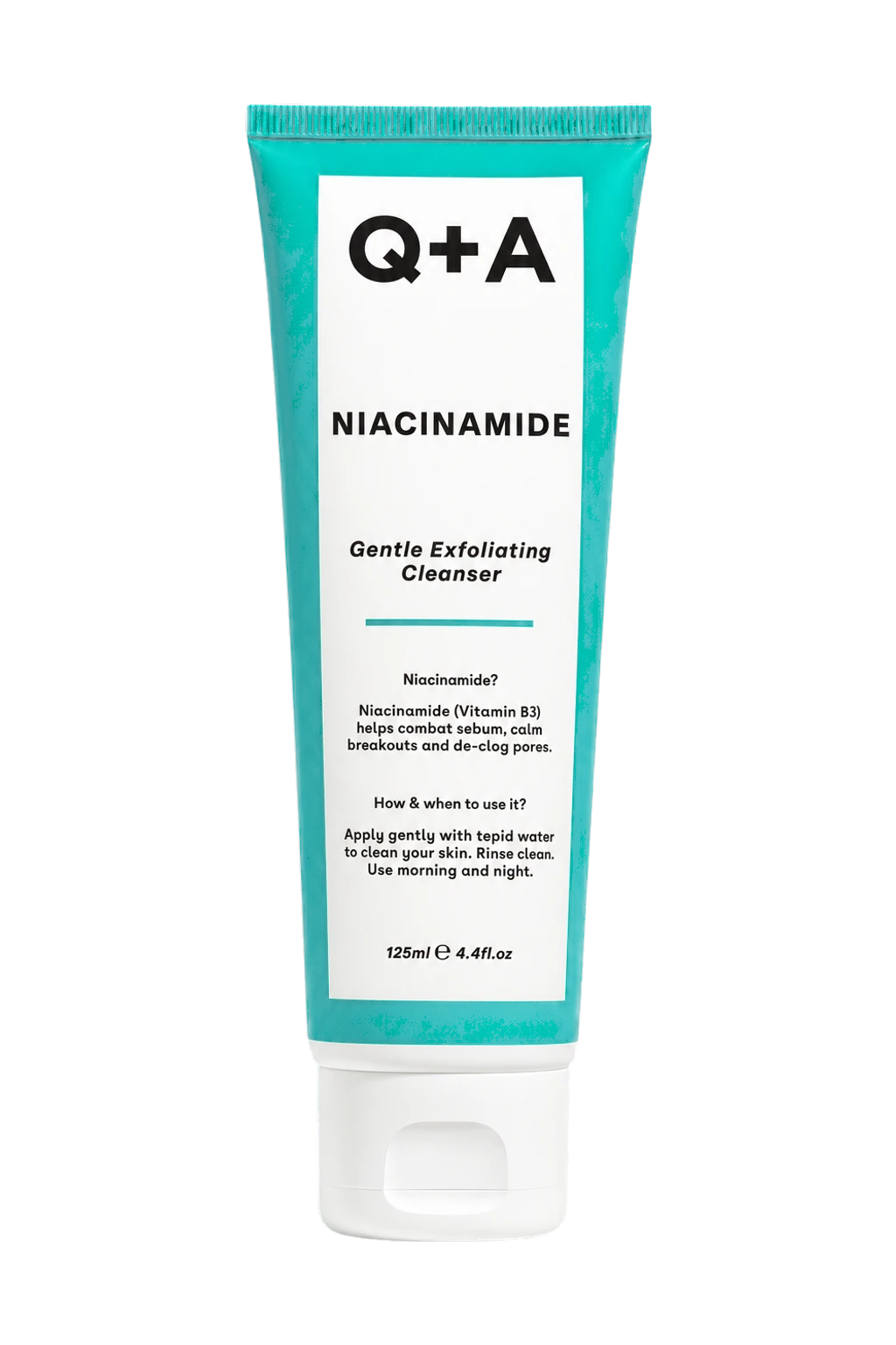 Q+A Niacinamide Gentle Exfoliating Cleanser