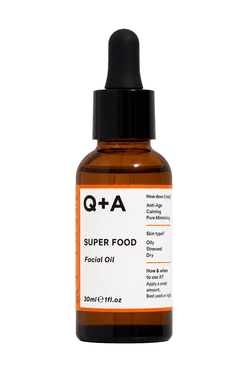 Q+A Super Food Facial Oil