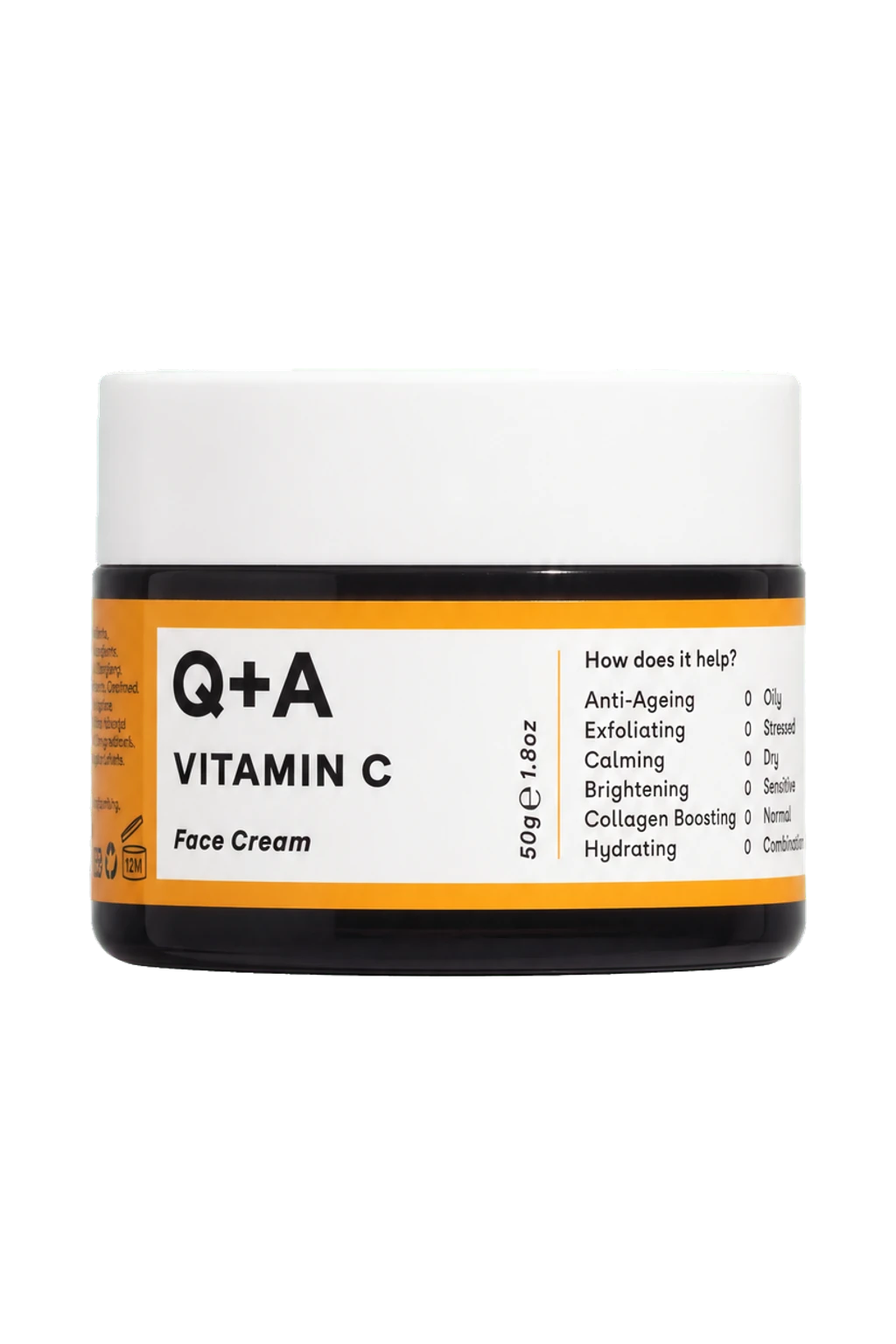 Q+A Vitamin C Radiance Face Cream