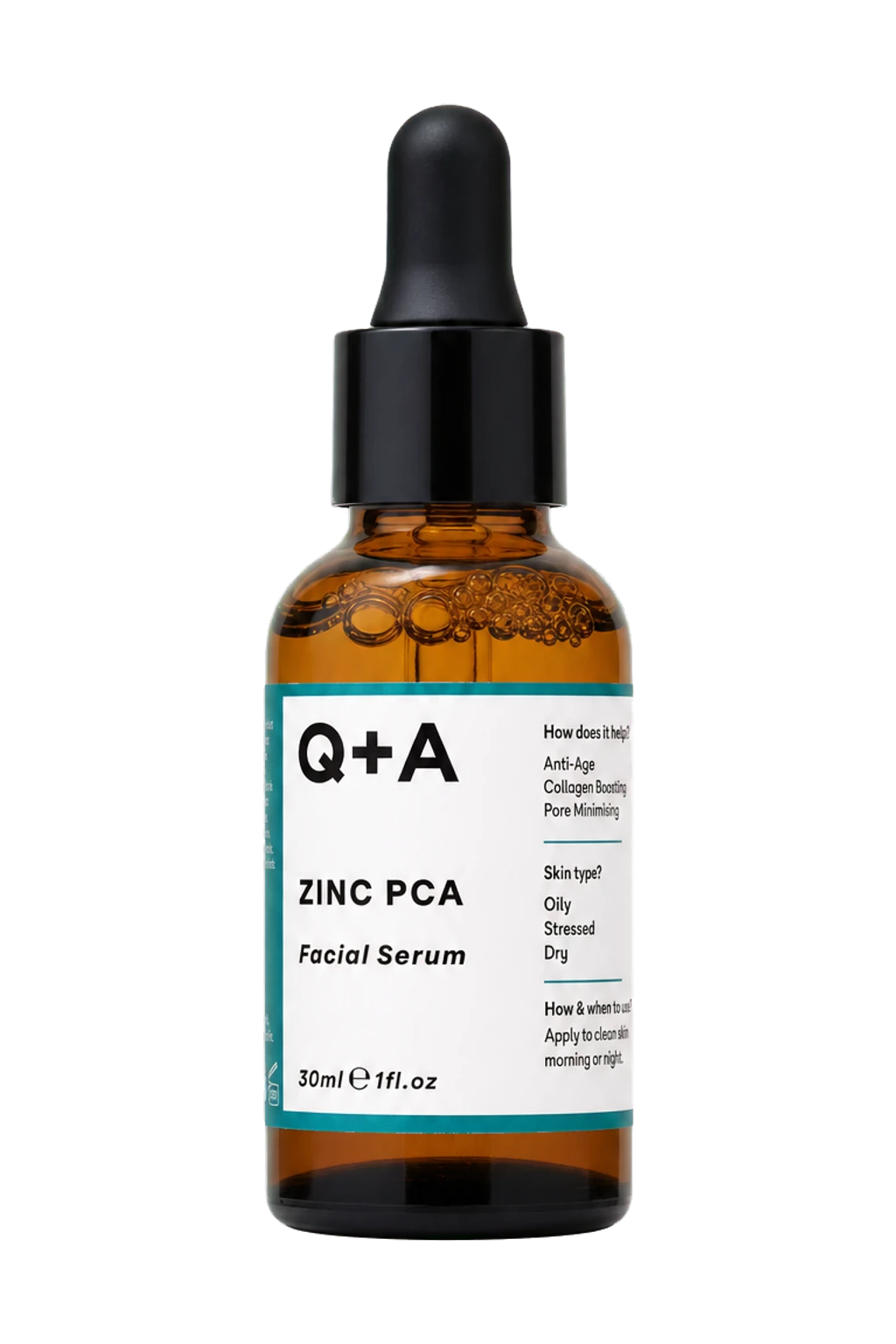 Q+A Zinc PCA Facial Serum