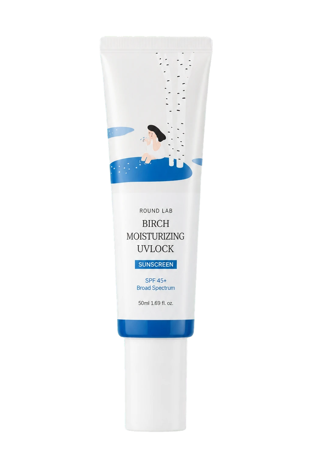 Round Lab Birch Moisturizing Sunscreen UVLock SPF 45+ Broad Spectrum